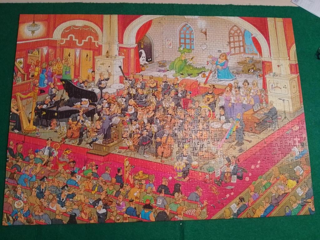 Jan van Haasteren, Hobby en Vrije tijd, Denksport en Puzzels, Ophalen, 500 t/m 1500 stukjes, Zo goed als nieuw