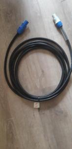 Neutrik Powercon koppelkabel 5m flexibel, Ophalen of Verzenden, Zo goed als nieuw, Overige typen