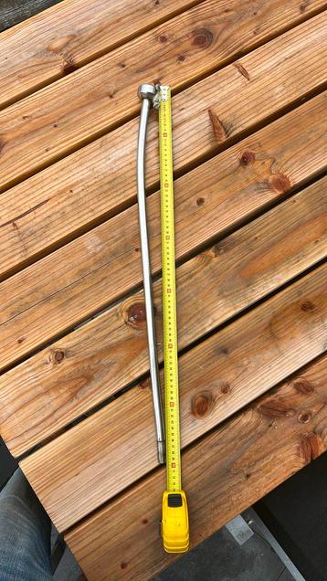 Mooie massieve rvs vlaggenstok voor sloep of zeilboot beschikbaar voor biedingen