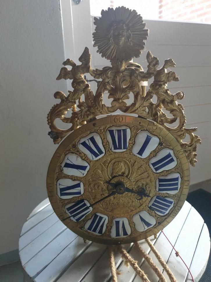 Een 18eEeuws Lantaarnklok met achterslinger, Antiek en Kunst, Antiek | Klokken, Ophalen