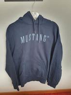 Mustang hoody maat L, Ophalen of Verzenden, Zo goed als nieuw, Blauw