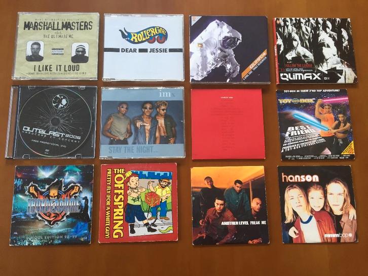 Nog 7 cd single's, Cd's en Dvd's, Cd Singles, Zo goed als nieuw, Pop, 6 singles of meer, Ophalen of Verzenden