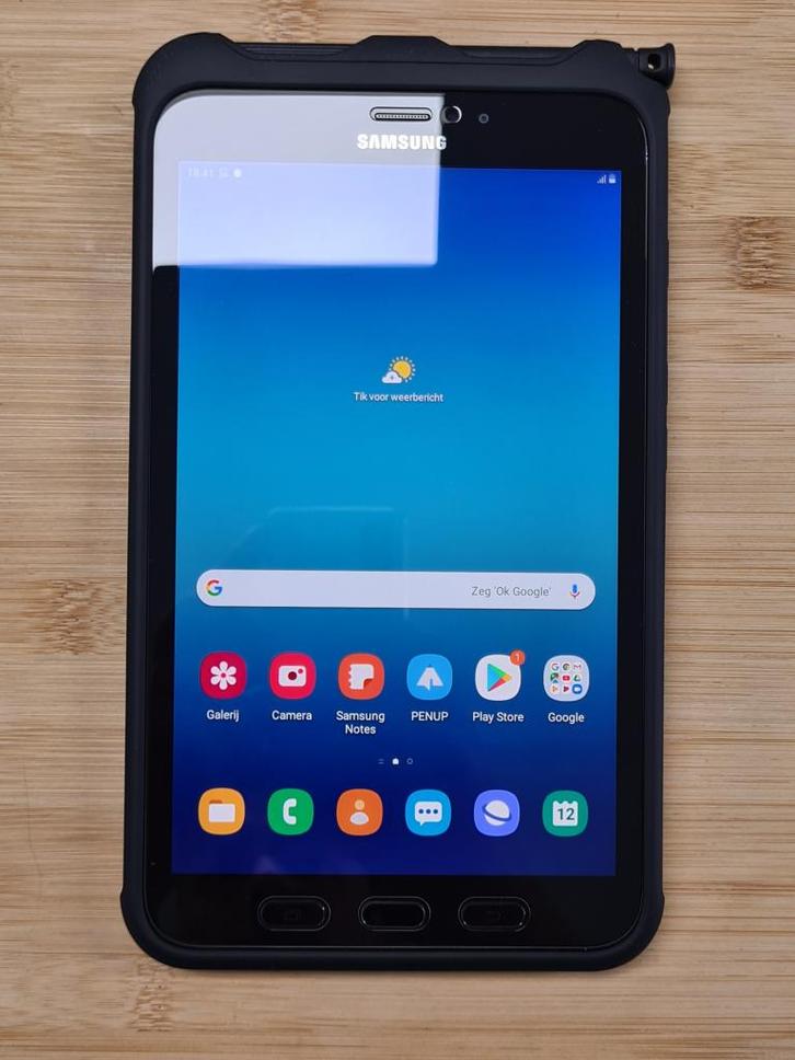 Samsung Galaxy Tab Active 2 - 4G  - Black - 3mnd garantie, Computers en Software, Android Tablets, Zo goed als nieuw, Wi-Fi en Mobiel internet
