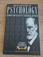 Brief history of psychology, Nieuw, Ophalen of Verzenden