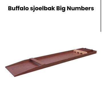 Buffalo Big Numbers wedstrijd sjoelbak 