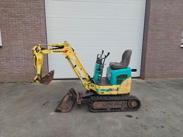 Yanmar SV08 minigraver graafmachine beschikbaar voor biedingen