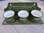 Zand Zeep Soda Groen emaille, Antiek en Kunst, Ophalen of Verzenden