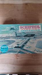 Vintage puzzel van Schiphol, verzamelobject, luchtvaart, Gebruikt, Ophalen of Verzenden