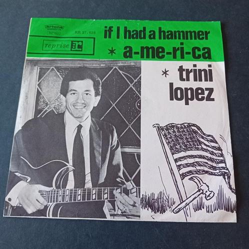 trini lopez: if i had a hammer  (12), Cd's en Dvd's, Vinyl Singles, Single, 7 inch, Verzenden