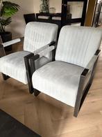 2 Castle Fauteuils Scarlett Ice Blue, Ophalen, Minder dan 75 cm, Zo goed als nieuw, Metaal