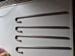 4 Grote haringen  rvs, Ophalen, Zo goed als nieuw