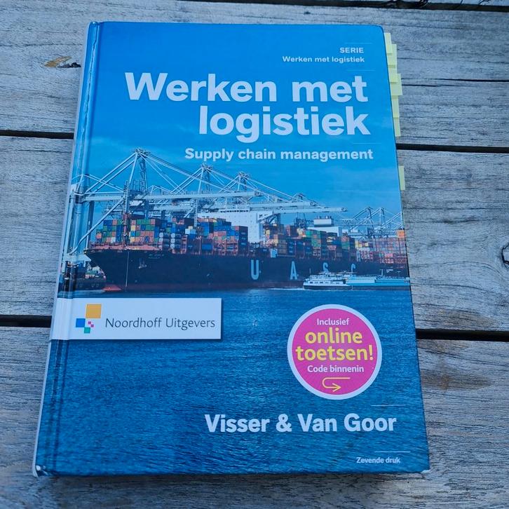 Ad van Goor - Werken met logistiek, Boeken, Wetenschap, Zo goed als nieuw, Ophalen of Verzenden