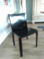 6 Mario Bellini Cab 412 Stoelen Cassini, Gebruikt, Zwart, Design, Ophalen of Verzenden