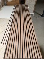Lattenwanden 240cm x 60cm - 2 kleuren beschikbaar, Ophalen, Nieuw