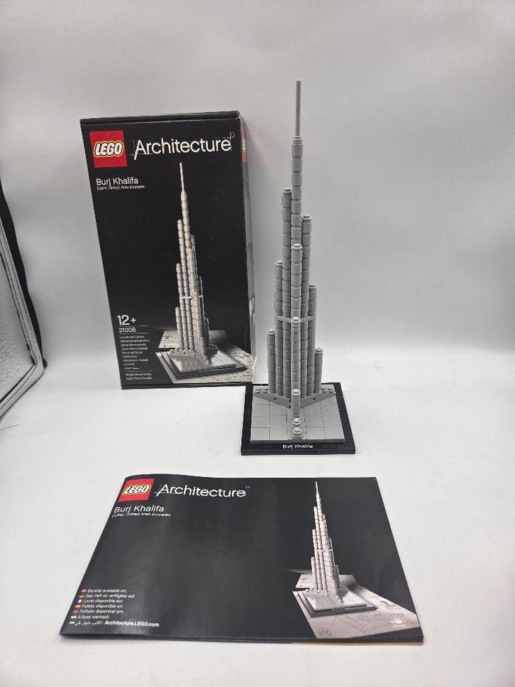 Lego Architecture 21008 Burj Khalifa, Kinderen en Baby's, Speelgoed | Duplo en Lego, Zo goed als nieuw, Lego, Complete set, Ophalen of Verzenden
