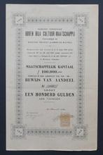 Boven Bila Cultuur Maatschappij - Rantau Prapat - 1920, Verzenden, 1920 tot 1950, Aandeel