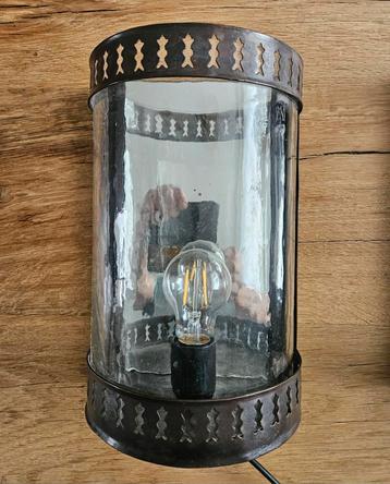 2 x Vintage Wandlampen Peppelhoeve beschikbaar voor biedingen