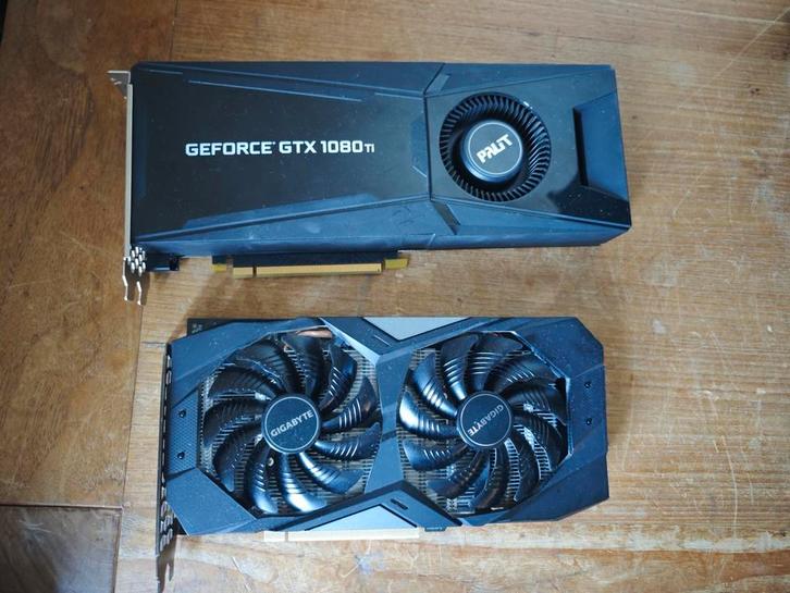 Nvidia RTX 2060 en 1080Ti defect, Computers en Software, Videokaarten, Zo goed als nieuw, Nvidia, PCI-Express 3.0, GDDR6, HDMI