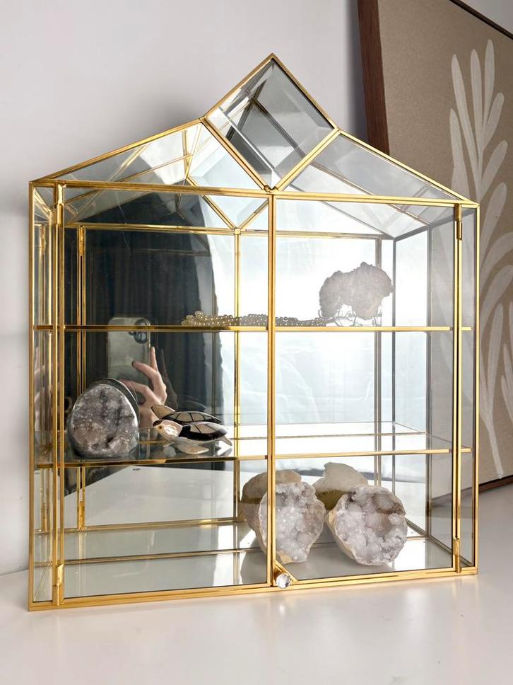 Pronkkastje, Huis en Inrichting, Kasten | Vitrinekasten, Zo goed als nieuw, Minder dan 100 cm, 50 tot 100 cm, 25 tot 50 cm, Glas