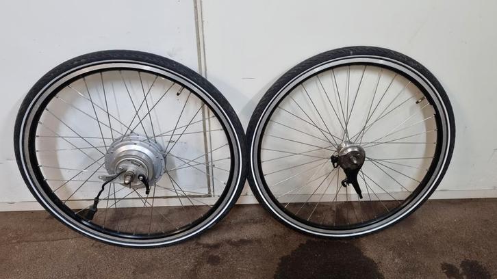 Sparta ion wielset 1300km sinds nieuw, Fietsen en Brommers, Fietsonderdelen, Zo goed als nieuw, Algemeen, Wiel, Ophalen of Verzenden