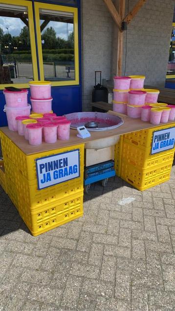 Suikerspinkraam te huur - gratis uitdelen! beschikbaar voor biedingen