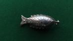 Antieke Amulet zilver China  Visje  19e eeuw, Ophalen of Verzenden, Zilver