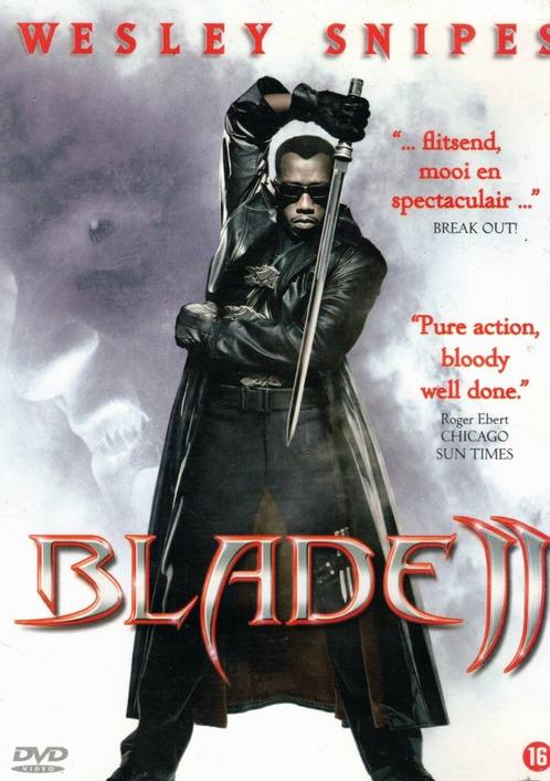 Blade 2 - Guillermo del Toro, Cd's en Dvd's, Dvd's | Horror, Zo goed als nieuw, Vampiers of Zombies, Vanaf 16 jaar, Ophalen of Verzenden