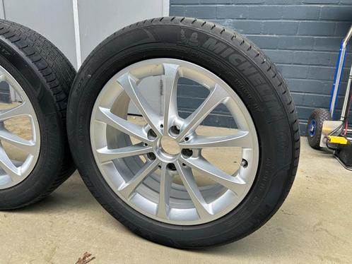 Originele Mercedes 17 inch velgen met Michelin banden, Auto-onderdelen, Banden en Velgen, Banden en Velgen, Zomerbanden, 17 inch