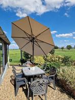 Parasol, Tuin en Terras, Parasols, Ophalen, Kantelbaar, Gebruikt, Zweefparasol