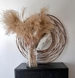 Spiegel, Huis en Inrichting, Woonaccessoires | Spiegels, Ophalen, Zo goed als nieuw, Rond, Minder dan 100 cm