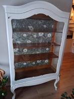 brocante vitrinekast, Ophalen, Glas, 50 tot 100 cm, 150 tot 200 cm