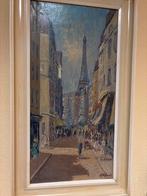 Schilderij van Parijs met de Eiffeltoren, Ophalen