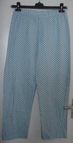 Nieuw! Lichtblauwe/donkerblauw print pyjamabroek.(M), Kleding | Dames, Pyjama's, Ophalen, Nieuw, Maat 38/40 (M)