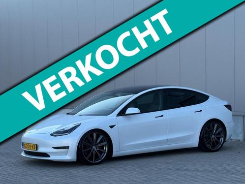 Tesla Model 3 Long Range AWD 75 kWh AUTOPILOT BTW NAP, Auto's, Tesla, Bedrijf, Model 3, 360° camera, 4x4, ABS, Achteruitrijcamera