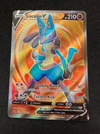 Lucario V SWSH213 promo, Hobby en Vrije tijd, Verzamelkaartspellen | Pokémon, Ophalen of Verzenden, Zo goed als nieuw