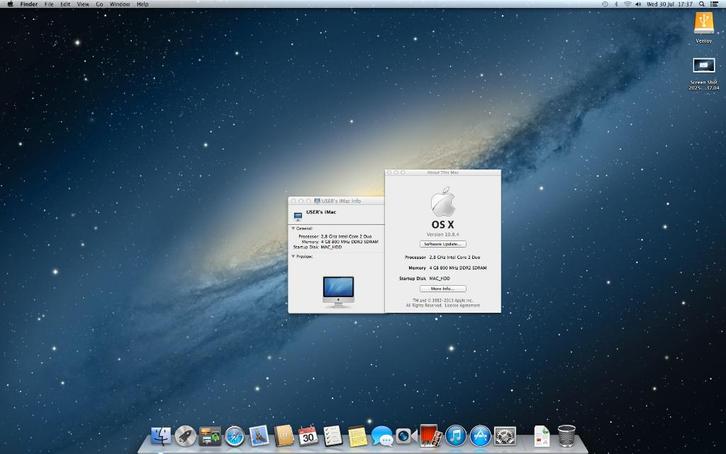 Imac 24 inch 2008 Core 2 Duo ATI GPU goede staat, Computers en Software, Apple Desktops, Gebruikt, iMac, HDD, 2 tot 3 Ghz, 4 GB