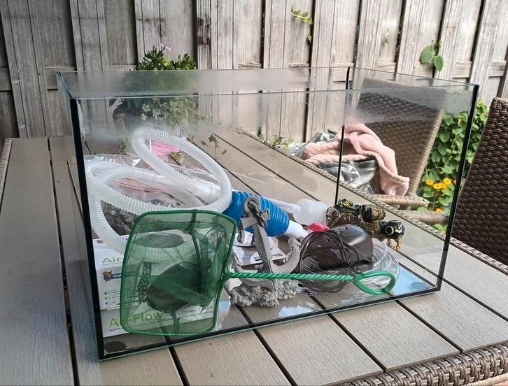 Vissenkom, aquarium, Dieren en Toebehoren, Vissen | Aquaria en Toebehoren, Gebruikt, Leeg aquarium, Ophalen
