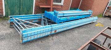 Magazijnstelling 10.8m - 20 ipe Liggers, 5 Staanders   beschikbaar voor biedingen