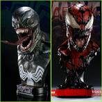 Sideshow Venom & Carnage Life Size Busts Statue Set, Gebruikt, Ophalen of Verzenden, Beeldje, Replica of Model