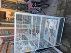 Grote vogelkooi letterlijk als nieuw, Dieren en Toebehoren, Vogels | Hokken en Kooien, Ophalen, Zo goed als nieuw, Metaal, Vogelkooi