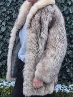 Vintage retro bontjas jaren '70 mt 36 ÈCHT BONT!, Ophalen of Verzenden, Zo goed als nieuw, Maat 36 (S), Beige