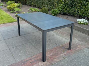 Bellagio Tuintafel 160 x 90 cm Kleur Grijs Antraciet  beschikbaar voor biedingen