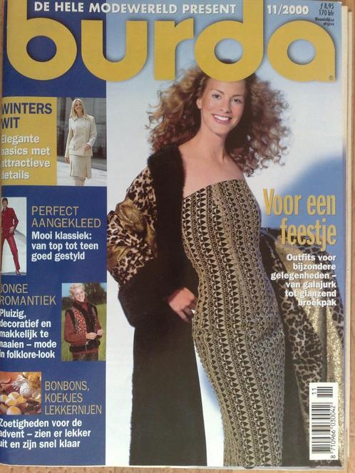 Burda november , nr. 11 / 2000, Hobby en Vrije tijd, Kledingpatronen, Zo goed als nieuw, Vrouw, Burda, Verzenden