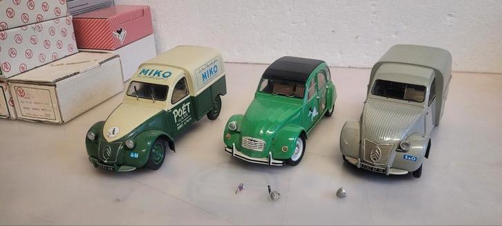 Norev_Minichamps Citroën 2cv, Hobby en Vrije tijd, Modelauto's | 1:18, Zo goed als nieuw, Auto, Norev, Ophalen of Verzenden