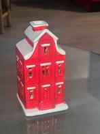 Hollandse Huisjes No4 Grachtenpand met LED Licht - nieuw.!!, Overige materialen, Nieuw, Ophalen of Verzenden, Rood