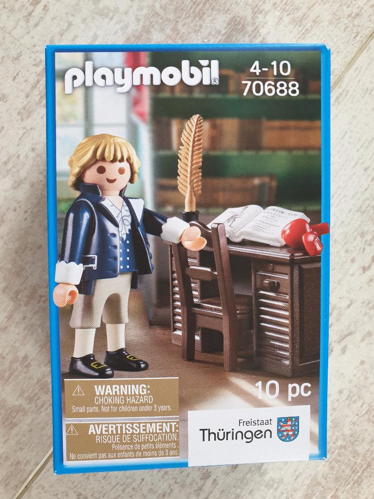Playmobil 70688 Schiller met script Wilhelm Tell & appel, Ophalen of Verzenden, Nieuw, Complete set