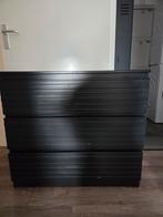 Woood Zwarte Ladekast - Fonq Aankoop 2022, Zo goed als nieuw, 25 tot 50 cm, Overige houtsoorten, 50 tot 100 cm