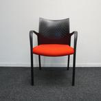 Senator Trillipse Vergaderstoelen | Conferentiestoelen Rood, Gebruikt, Ophalen of Verzenden, Metaal, Vijf, Zes of meer stoelen
