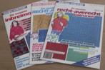 3 boekjes Sabrina en Marijke kreatief inbreimotieven en rech, Verzenden, Zo goed als nieuw, Breien, Patroon of Boek