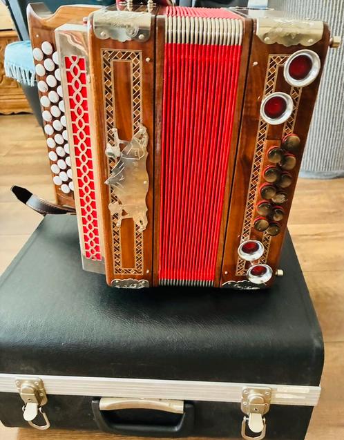 steirische harmonika silvetta te koop, Muziek en Instrumenten, Accordeons, Gebruikt, Knopaccordeon, Overige formaten, Overige merken